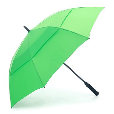 RUMBRELLA 55/62 Inch UV Golf Umbrella Large Oversize Double Canopy Vented Windproof Auto Open Stick Umbrella