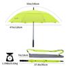 RUMBRELLA 55/62 Inch UV Golf Umbrella Large Oversize Double Canopy Vented Windproof Auto Open Stick Umbrella view 2