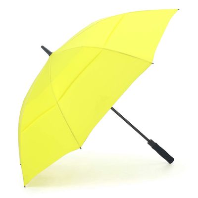 RUMBRELLA 55/62 Inch UV Golf Umbrella Large Oversize Double Canopy Vented Windproof Auto Open Stick Umbrella