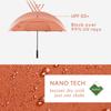 RUMBRELLA 55/62 Inch UV Golf Umbrella Large Oversize Double Canopy Vented Windproof Auto Open Stick Umbrella view 2