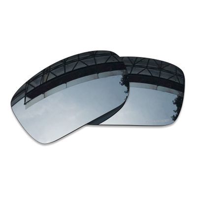 TheSturdy Polarized Stamped Lenses Replacement for Oakley Turbine OO9263 - Chrome HD Polarized