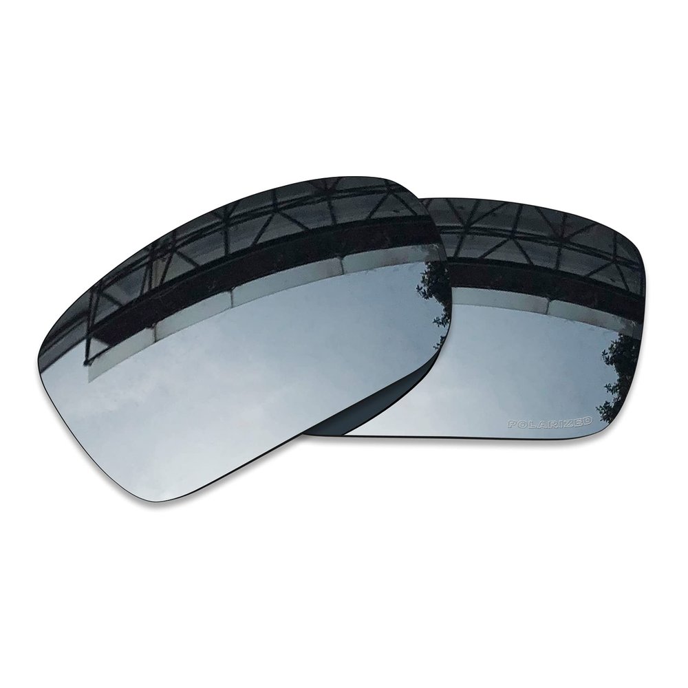 TheSturdy Polarized Stamped Lenses Replacement for Oakley Turbine OO9263 - Chrome HD Polarized