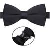 AUSKY Elegant Adjustable Pre-tied bow ties for Men Boys Party,Business or Daily Wear (Black) view 2