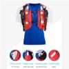 AONIJIE 12L Men Women Running Vest Pack Hydration Backpack Outdoor Sports Bag for Marathon Cycling Hiking (12L# Black&Blue+2 Pcs Soft Flasks (500ml), M/L(35.43-40.15 inch)) view 4