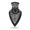 LKXHarleya Bandanas Headband - Quick Dry, UV Protection, Windproof Multifunctional Balaclava Face Mask Seamless Neck Gaiter Scarf Paisley Print Head Wraps(Black) view 1