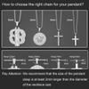 Sunique 2 MM Square Rolo Chain Stainless Steel Round Box Chain Necklace Men Women Jewelry 26 Inches view 3