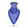 LKXHarleya Bandanas Headband - Quick Dry, UV Protection, Windproof Multifunctional Balaclava Face Mask Seamless Neck Gaiter Scarf Paisley Print Head Wraps(Blue)