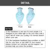 LKXHarleya Bandanas Headband - Quick Dry, UV Protection, Windproof Multifunctional Balaclava Face Mask Seamless Neck Gaiter Scarf Paisley Print Head Wraps(Light Blue) view 3