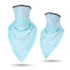 LKXHarleya Bandanas Headband - Quick Dry, UV Protection, Windproof Multifunctional Balaclava Face Mask Seamless Neck Gaiter Scarf Paisley Print Head Wraps(Light Blue) view 4
