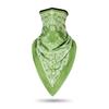 LKXHarleya Bandanas Headband - Quick Dry, UV Protection, Windproof Multifunctional Balaclava Face Mask Seamless Neck Gaiter Scarf Paisley Print Head Wraps(Green) view 1