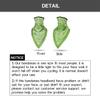 LKXHarleya Bandanas Headband - Quick Dry, UV Protection, Windproof Multifunctional Balaclava Face Mask Seamless Neck Gaiter Scarf Paisley Print Head Wraps(Green) view 3