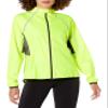 Amazon Essentials Women's Cycling Full-Zip Jacket, Neon Yellow, XX-Large view 1
