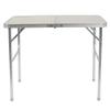 Small Folding Portable Aluminum Table Craft Table with Carrying Handle, Height Adjustable, Easy Setup for Indoor, Outdoor, Picnic, Party Camping (90"x60"x70") view 1