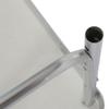 Small Folding Portable Aluminum Table Craft Table with Carrying Handle, Height Adjustable, Easy Setup for Indoor, Outdoor, Picnic, Party Camping (90"x60"x70") view 3