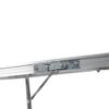 Small Folding Portable Aluminum Table Craft Table with Carrying Handle, Height Adjustable, Easy Setup for Indoor, Outdoor, Picnic, Party Camping (90"x60"x70") view 4