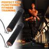 MUTE | Premium Speed Jump Rope with Grip Handles, Nylon-Coated Cable and Metal Bearings - Use for Gymnastics, Boxing, Functional Fitness and Cardiovascular Exercise (9') view 2
