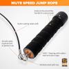 MUTE | Premium Speed Jump Rope with Grip Handles, Nylon-Coated Cable and Metal Bearings - Use for Gymnastics, Boxing, Functional Fitness and Cardiovascular Exercise (9') view 3