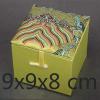QOHNK Soft Square Decorative Wood Storage Boxes High End Chinese Silk Fabric Box Jewelry Stone Crafts Gift Packaging Box Collection view 1