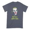 Joker Put on a Happy Face Tshirt Joker Joaquin Shirt Phoenix T Shirt Navy view 1