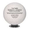 Personalized Custom Volleyball- Dad to Son - Mom to Son - Grandpa to Grandson - Grandma to Grandson - Graduation Birthday Wedding (Full Size Regulation, to Our Daughter) view 1