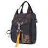 Farm Blue Travel in class with the sturdy Flight Bag #2 -Our Aviators Parachute Style Pilots EDC Bag - Military decorative Para Jump Clip - Sling Crossbody Cell Phone-Men students tots Unisex! -Black view 1