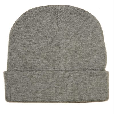 Cap911 Unisex Plain 12 inch Long Beanie - Many Colors (One Size, Ash Gray)