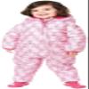 Snozu Baby Girl's Weatherproof Fleece Lined Hooded Snowsuit (Pink Mosaic, 3/6m) view 1
