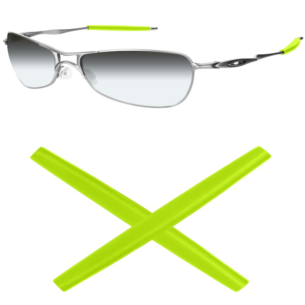 Mryok Replacement Earsocks for Oakley Crosshair 1.0 Sunglass - Green