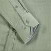 Alex Vando Mens Rayon Dress Shirts Wrinkle Free Regular Fit Stretch Button Down Shirt,Olivine,S view 4