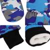 FakeFace Kids Ski Mittens for Girls Boys Winter Insulated Waterproof Ski Gloves Warm Fleece Lined 3-5 Y (Blue Camou, XS: For Unisex Kids 3-5 Y) view 3