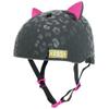 Krash! Leopard Kitty Black 8+ Helmet, Youth Girls view 1