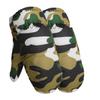 FakeFace Kids Ski Mittens for Girls Boys Winter Insulated Waterproof Ski Gloves Warm Fleece Lined 3-5 Y (Green Camou, XS: For Unisex Kids 3-5 Y) view 1