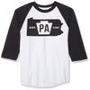 State Pride Baseball Tee view 1