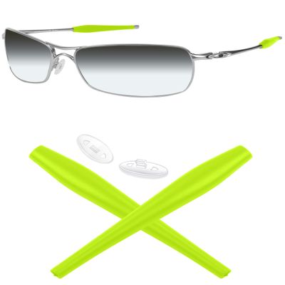 Mryok Replacement Earsocks Nosepiece for Oakley Crosshair 2.0 OO4044 Sunglass - Green