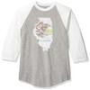 State Pride Heathered Baseball Jersey view 1