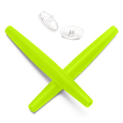 Mryok Replacement Earsocks Nosepiece for Oakley Half Wire 2.0 Sunglass - Green