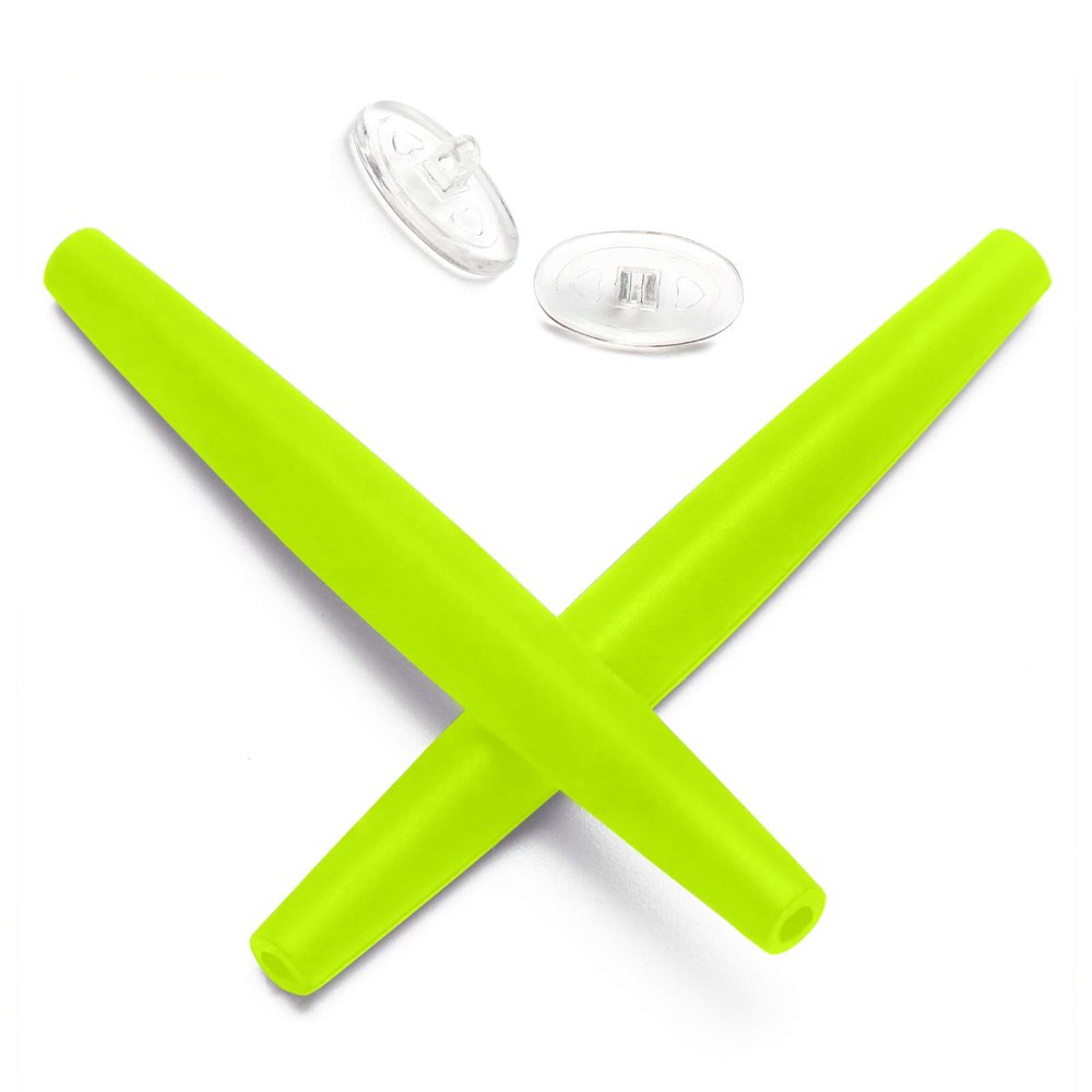 Mryok Replacement Earsocks Nosepiece for Oakley Half Wire 2.0 Sunglass - Green