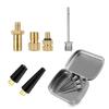 HDNNC Bicycle Valve Adapter DV AV SV Converter, Ball Pump Needle, Inflation Needle, Air Pump Needle Set for All Bike, Sports Ball and Inflatable Equipment 10PCS view 2