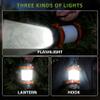 Camping Lantern Rechargeable , Alpswolf Camping Flashlight 4000 Capacity, 6 Modes, IPX4 Waterproof, Led Lantern Camping, Hiking, Outdoor Recreations, Orange 1 Pack view 2