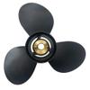 Made Aluminum Outboard Propeller for Mercury Engines 30-70HP, 13 Spline Tooth, RH view 2