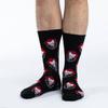 Good Luck Sock Men's Scary Clown Halloween Socks, Adult, Shoe Size 7-12 view 2