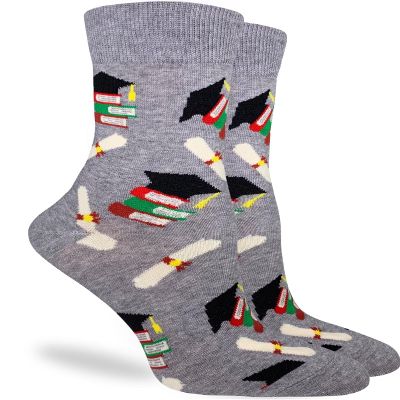 Good Luck Sock Women's Graduation Socks, Adult, Shoe Size 5-9
