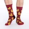 Good Luck Sock Men's Rubber Ducks Socks, Big & Tall, Shoe Size 13-17 view 2