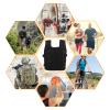 Maxmartt Pocket Weighted Vest for Men and Women 50KG Oxford Cloth Adjustable Workout Weight Vest Strength Training Vest Training Weighted Jacket (Without Plates Weights) view 4