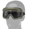 ATAIRSOFT Tactical Anti Fog Safety Protection 2 Modes Goggles Glasses for Airsoft Hiking Paintball Hunting Clear lenses view 3