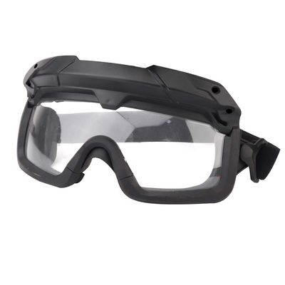 ATAIRSOFT Tactical Anti Fog Safety Protection 2 Modes Goggles Glasses for Airsoft Hiking Paintball Hunting Clear lenses