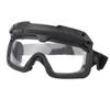 ATAIRSOFT Tactical Anti Fog Safety Protection 2 Modes Goggles Glasses for Airsoft Hiking Paintball Hunting Clear lenses view 1