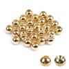 Maxcatch 100PC/LOT Tungsten Fly Tying Beads Head for Nymph Fishing Materials 10 Colors (Gold, 5/32'' (3.8 mm)) view 1
