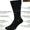 281Z Military Boot Socks - Tactical Trekking Hiking - Outdoor Athletic Sport (Black)(X-Small 2 Pairs Pack) view 2