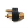 ITACO Boat Motor Male Tank Connector 1/4" NPT Fuel Fitting Connect Tank Adaptor to Fuel Tank for Yamaha Marine Outboard 2/4-stroke Motor Engine view 1